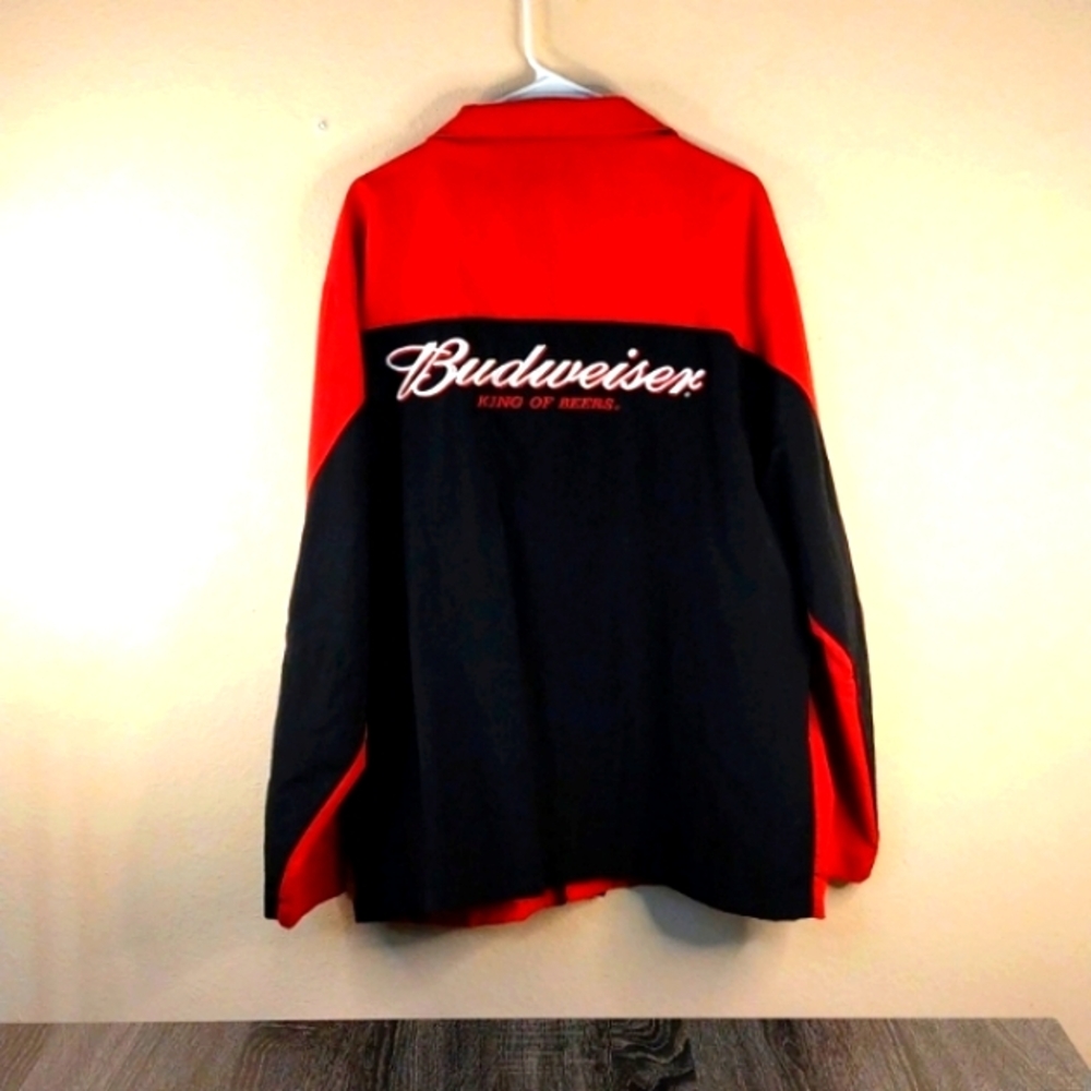 Chase Authentics Dale Earnhardt JR.  Red and Black EUC Jacket Number 8 Size